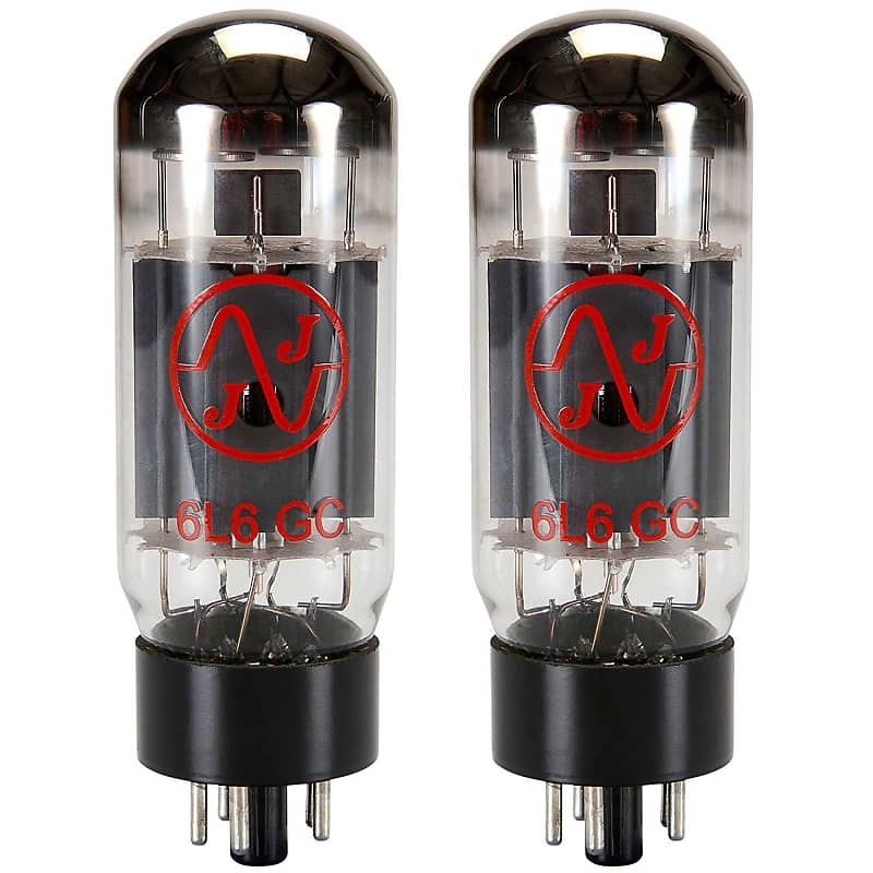New 2x JJ 6L6GC / 6L6 | Matched Pair / Duet / Two Tubes | Free Ship