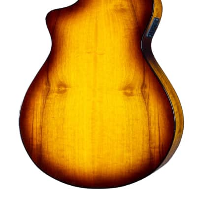 Breedlove PURSUIT EXOTIC S CONCERT CE Acoustic Electric Guitar - TIGER’S EYE image 4