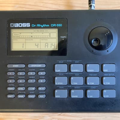 Boss DR-550 Dr. Rhythm Drum Machine 1990 - Black