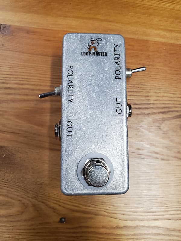 Loop Master Dual TapTempo Pedal (w/two polarity switches) Reverb