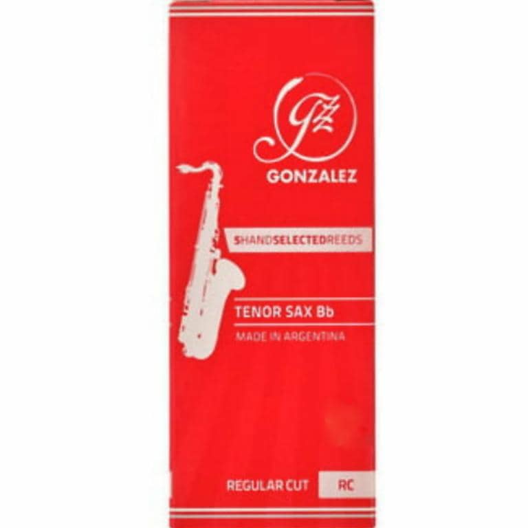 Gonzalez Bb Tenor Saxophone Reeds Strength 2.5, Box of 5