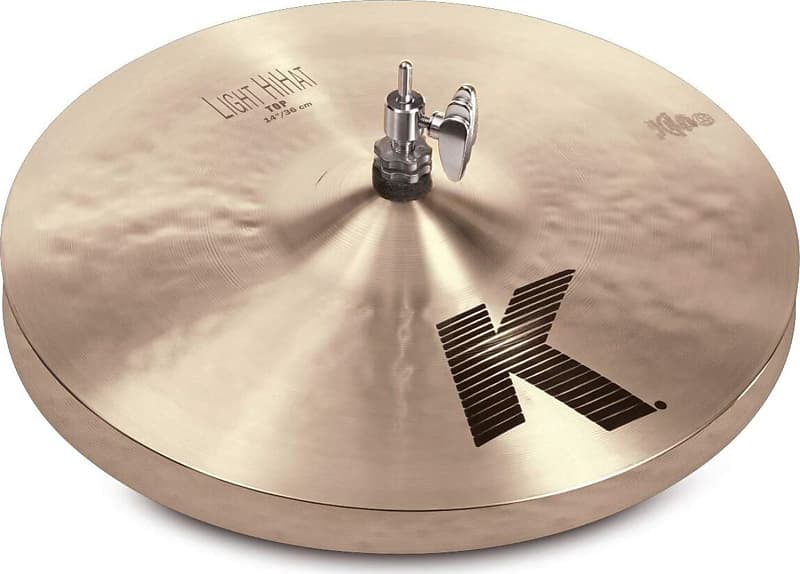 Zildjian K Zildjian Light Hi-Hat Cymbal Pair, 14" image 1