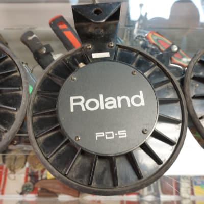 Roland Electronic Drum Pad PD-5 Model  3 Pads Black image 7
