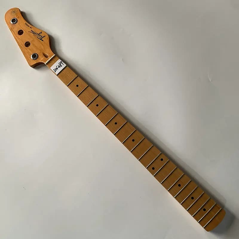 Tagima Maple Wood 4 String Bass Neck, 20 Frets Fretboard Reverb