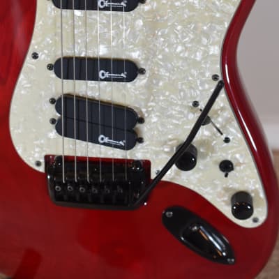 Charvel ST Custom Stratocaster Style - MIJ 1990s Candy Apple Red - w/ OHSC image 8