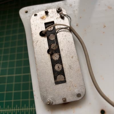 Rickenbacker 4001 (1968) bass guitar : checkerboard & crushed pearl image 20