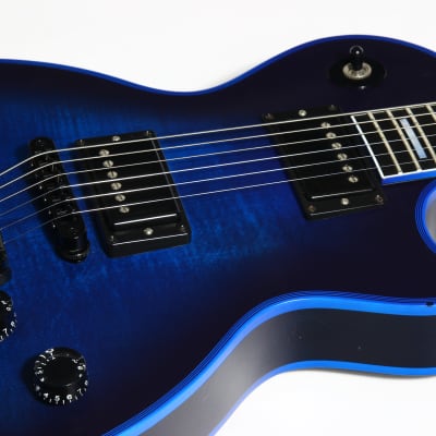 2017 Gibson Custom Shop Les Paul SATIN BLUE BURST WIDOW -- Rare Limited  Edition! Maple Neck! | Reverb