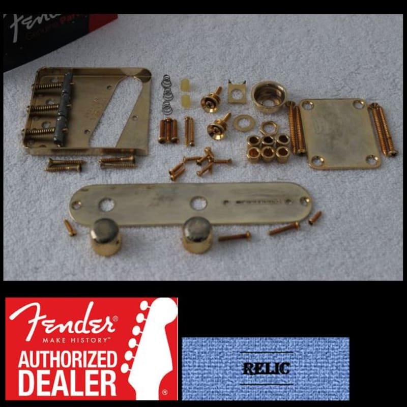 Photos - Guitar Fender Telecaster Gold 