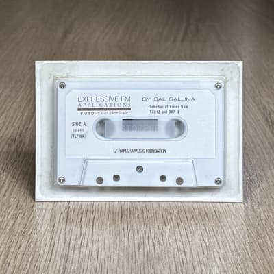 Yamaha DX7II & TX81Z Cassette Tape Selection of Voices by Sal Gallina - Expressive FM Applications // NOS SEALED!