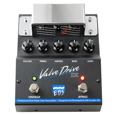 EBS ValveDrive Pro Dual Mode Tube Overdrive Effects Pedal image 5