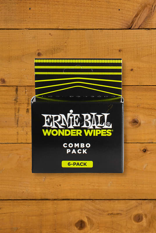 Ernie Ball Wonder Wipes Combo 6Pack Reverb UK