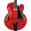 Ibanez AFC151 Artstar Archtop Electric Guitar (with Case), Sunrise Red, Blemished