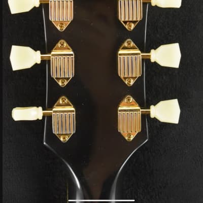 Gibson Custom Shop Historic 3-Pickup '57 Les Paul Custom Black Beauty Reissue with Bigsby 2019 - Present - Ebony VOS image 7