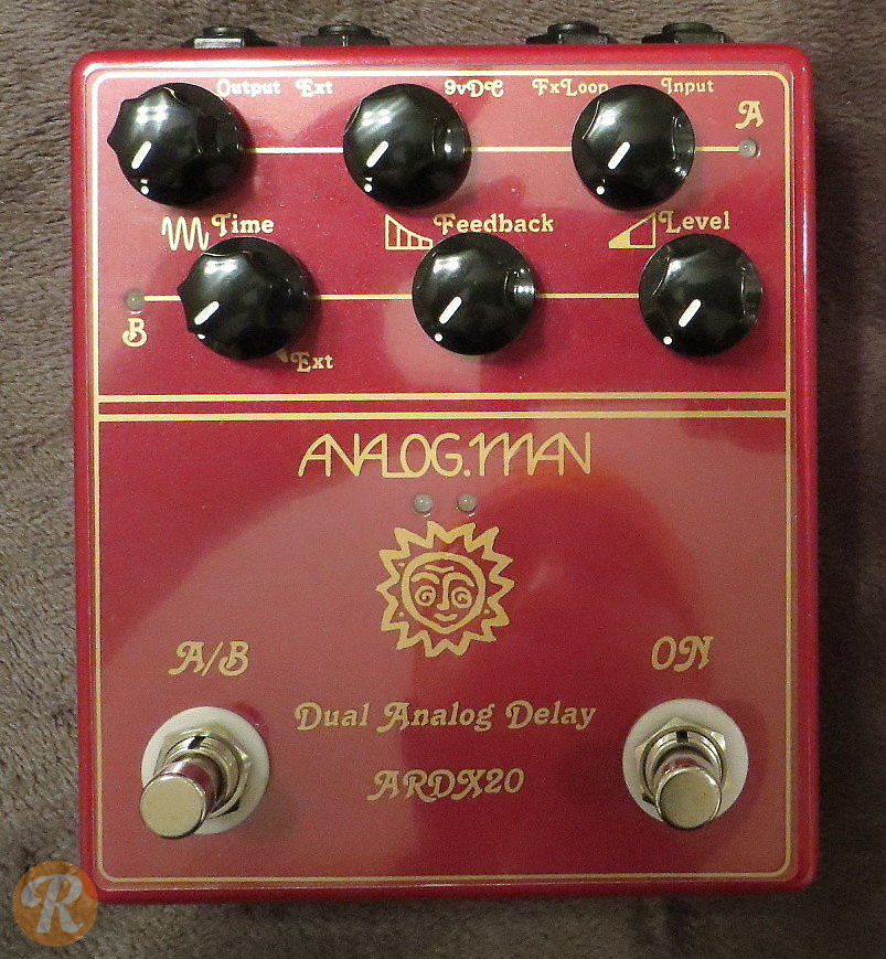 Analogman ARDX20 Dual Analog Delay (Flat Box) 2014 | Reverb