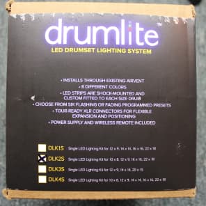 DrumLite Single LED Band Lighting Kit for 10/12/16/22 Drums | Reverb