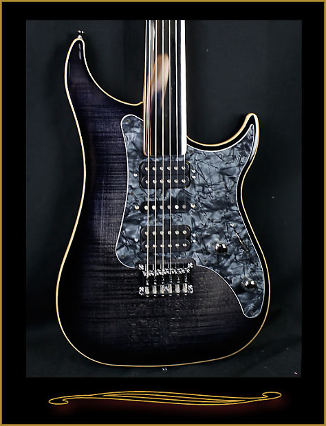 Vigier Excalibur Surfreter Special Fretless Mysterious Black