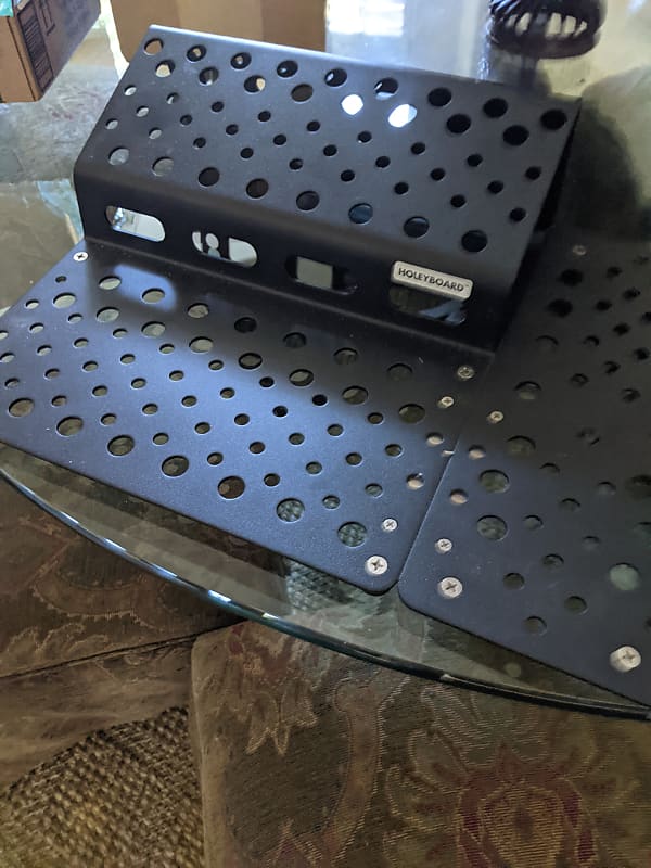 Holeyboard Base Model 1 2021 black with Wah pedal platform Reverb