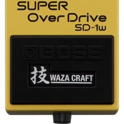 Boss SD1W Super OverDrive Waza Craft Pedal image 2