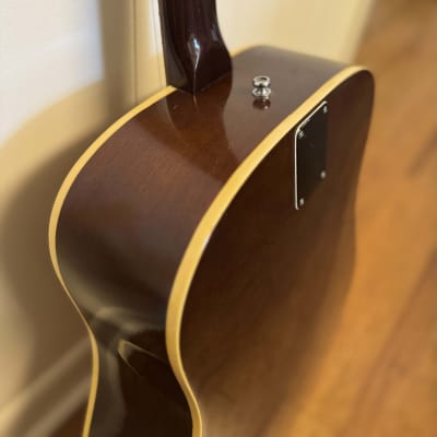 Vintage 1970s Epiphone FT-145 Acoustic Guitar image 10
