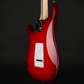 Vigier Excalibur Supra in Clear Red, Maple Neck with Hard Case #170044 image 4