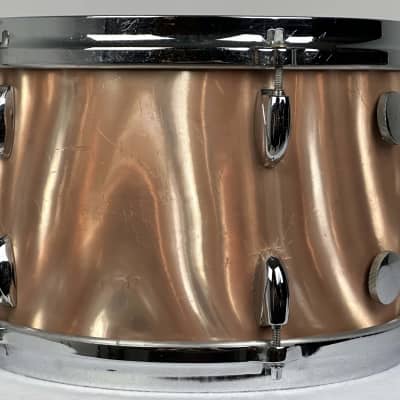 Gretsch 20/12/16" 1960's Round Badge Drum Set - Sunset Satin Flame image 12