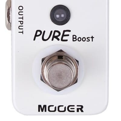 Mooer Pure Boost Clean True Bypass Effects Guitar Pedal image 1
