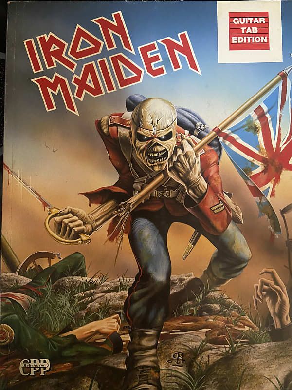 Iron Maiden - First 4 Albums - Guitar Tab   Tablature Book 