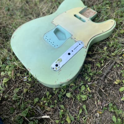Heavy Seas Telecaster body 2025 - Surf Green Médium Relic image 20
