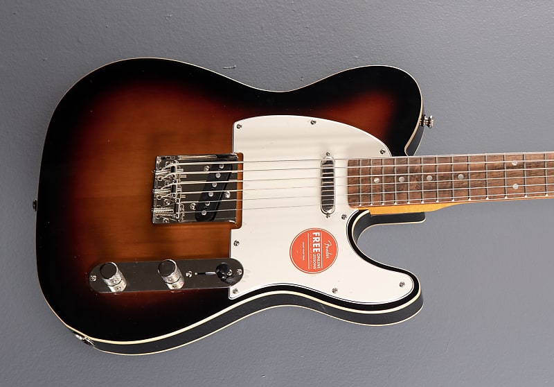 Fender Classic Vibe Baritone Custom Telecaster - 3 Color Sunburst image 1