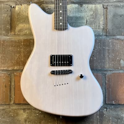 Tone Bakery Jazzbird M with Warmoth Neck and Gotoh Hardware - White for sale