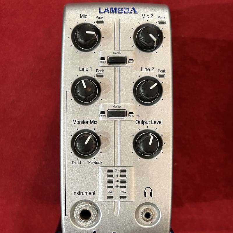 Lexicon Lambda USB Audio Interface 2010s Blue Reverb