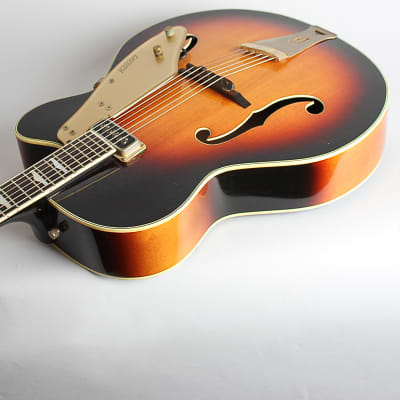 Gretsch  Model 6199 Convertible Arch Top Hollow Body Electric Guitar (1955), ser. #15812, original t image 7