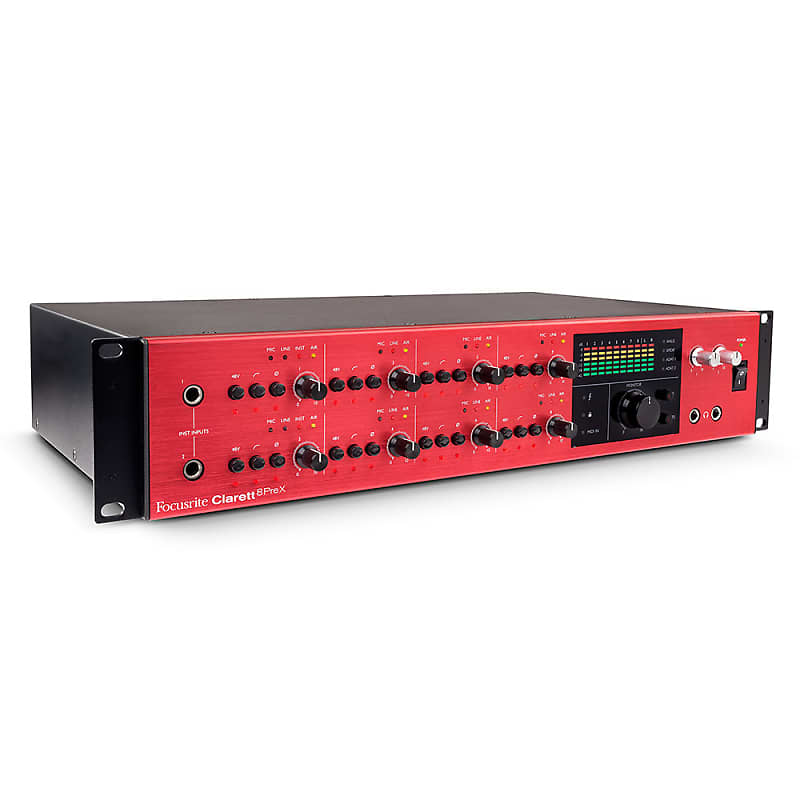 Focusrite Clarett 8Pre X Thunderbolt Audio Interface | Reverb
