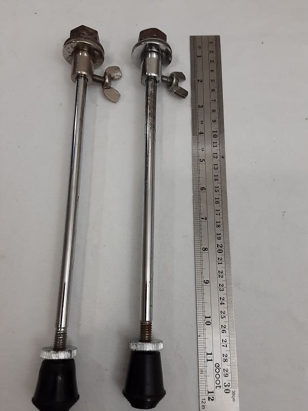 Ludwig /Slingerland Bass Drum Spur Brackets Plus Spurs Reverb