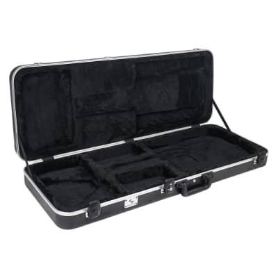 STEC-500 | Lightweight & Compact ABS Road Case for Electric Guitar w/ TSA Approved Locking Latch and EPS Foam Plush Interior image 7