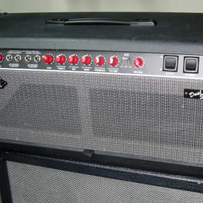 Fender Dual Showman SR Head Red Knob "Groove Tubes" image 1