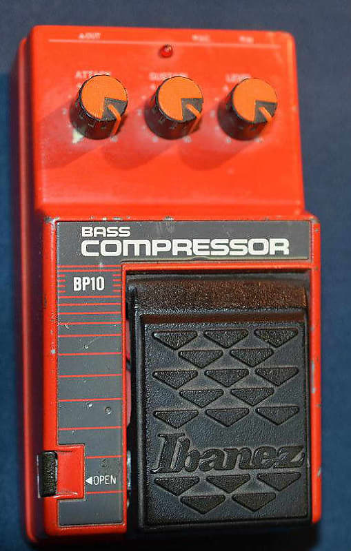 Original vintage Ibanez BP10 bass compressor made in japan image 1