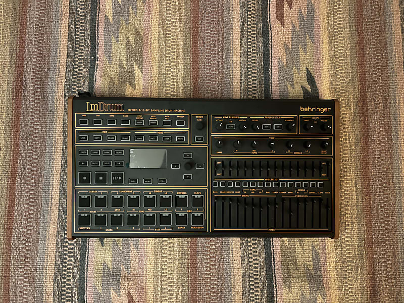 Behringer LM Drum Hybrid 8/12-Bit Sampling Drum Machine 2025 | Reverb