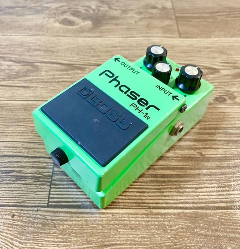 Boss Japan PH-1R Phaser (Black Label) 1983- Green