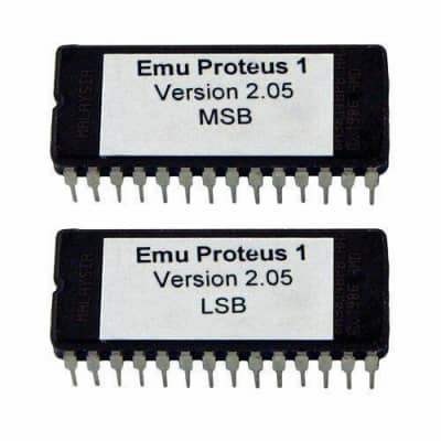 E-Mu Proteus 1 Version 2.05 Firmware OS Update Upgrade Eprom Emu Rom