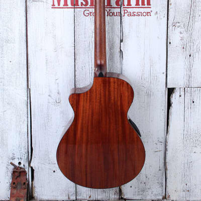 Breedlove Solo Pro Concerto Edgeburst Bass Acoustic Electric Bass Guitar w Case image 9