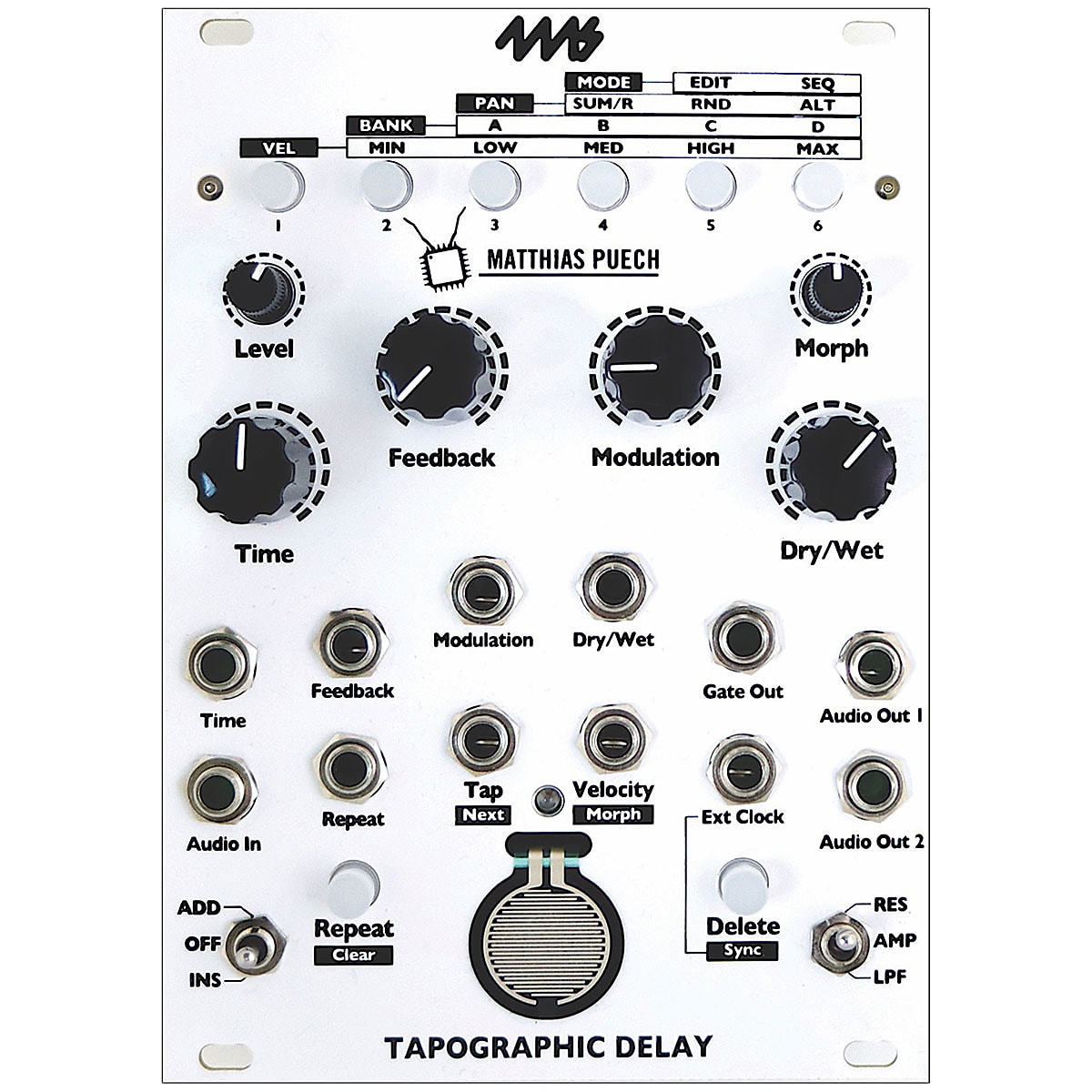 4MS Tapographic Delay | Reverb