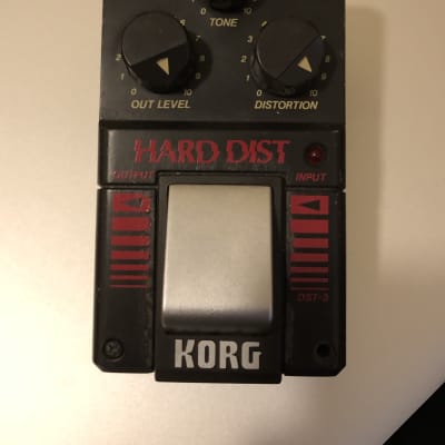 ultimately rare vintage Korg DST-3 Hard Dist 1980s Distortion Pedal