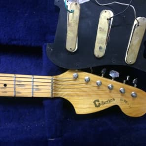 Cort C Series Hard Tail Stratocaster 1970's Natural Neck Through image 3