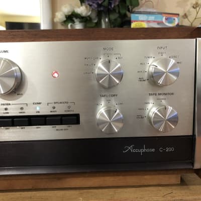 Accuphase Kensonic C-200 Stereo Control Center Amplifier Very Good Condition image 6