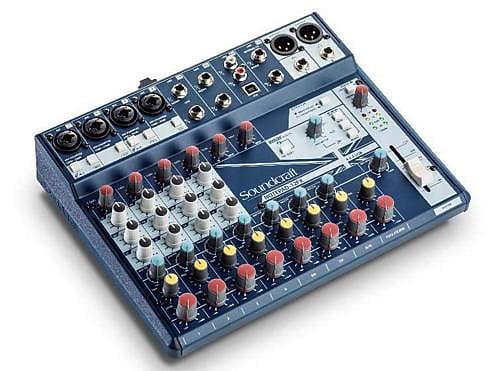 Soundcraft Notepad-12FX 12-channel Desktop Mixer w/USB I/O and Lexicon Effects (Used/Mint) image 1