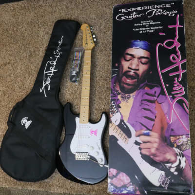 Video! 2009 Gibson / Jimi Hendrix Signature Prototype Stratocaster Black image 1