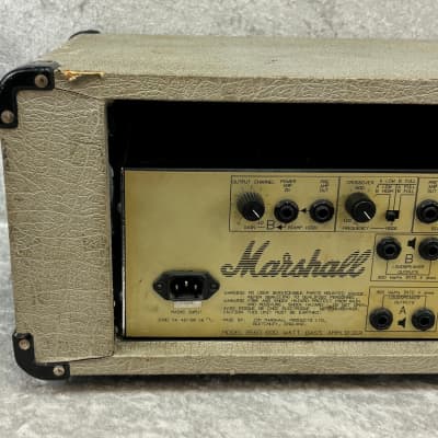 Vintage 1987 Marshall 600 Silver Jubilee 3560 bass amp image 9