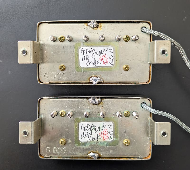 グリニングドッグ レスポール用ピックアップ Mr.Jimmy フロント