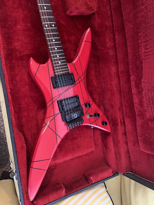 B.C. Rich N.J series Stealth 1980s Red | Reverb